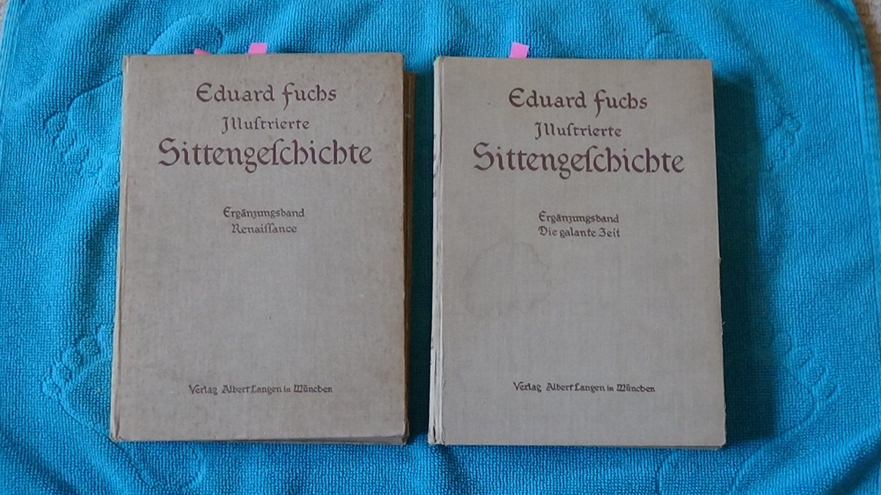 Libri: Antike Sittengeschichte Eduard Fuchs – Usato da Wiedlisbach venduto da Bobesch10