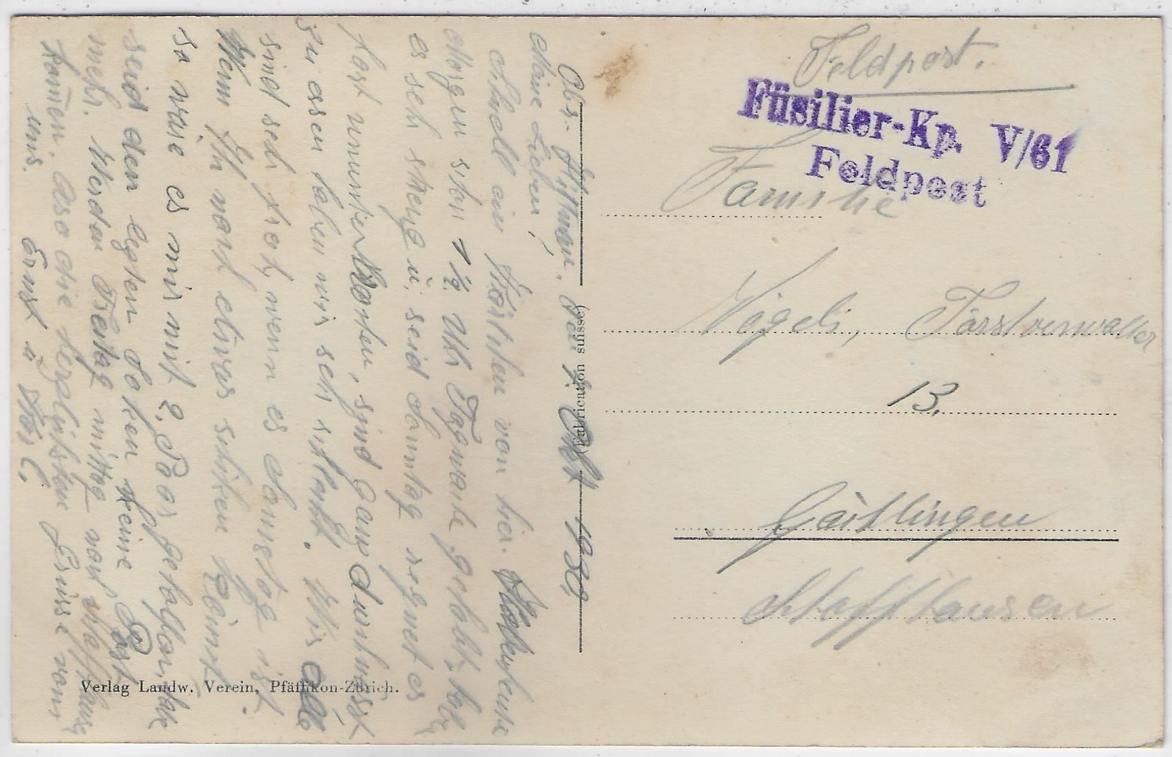Cartoline postali: Ober-Hittnau - Generalansicht – Usato da Ettingen venduto da Kartenplanet 1