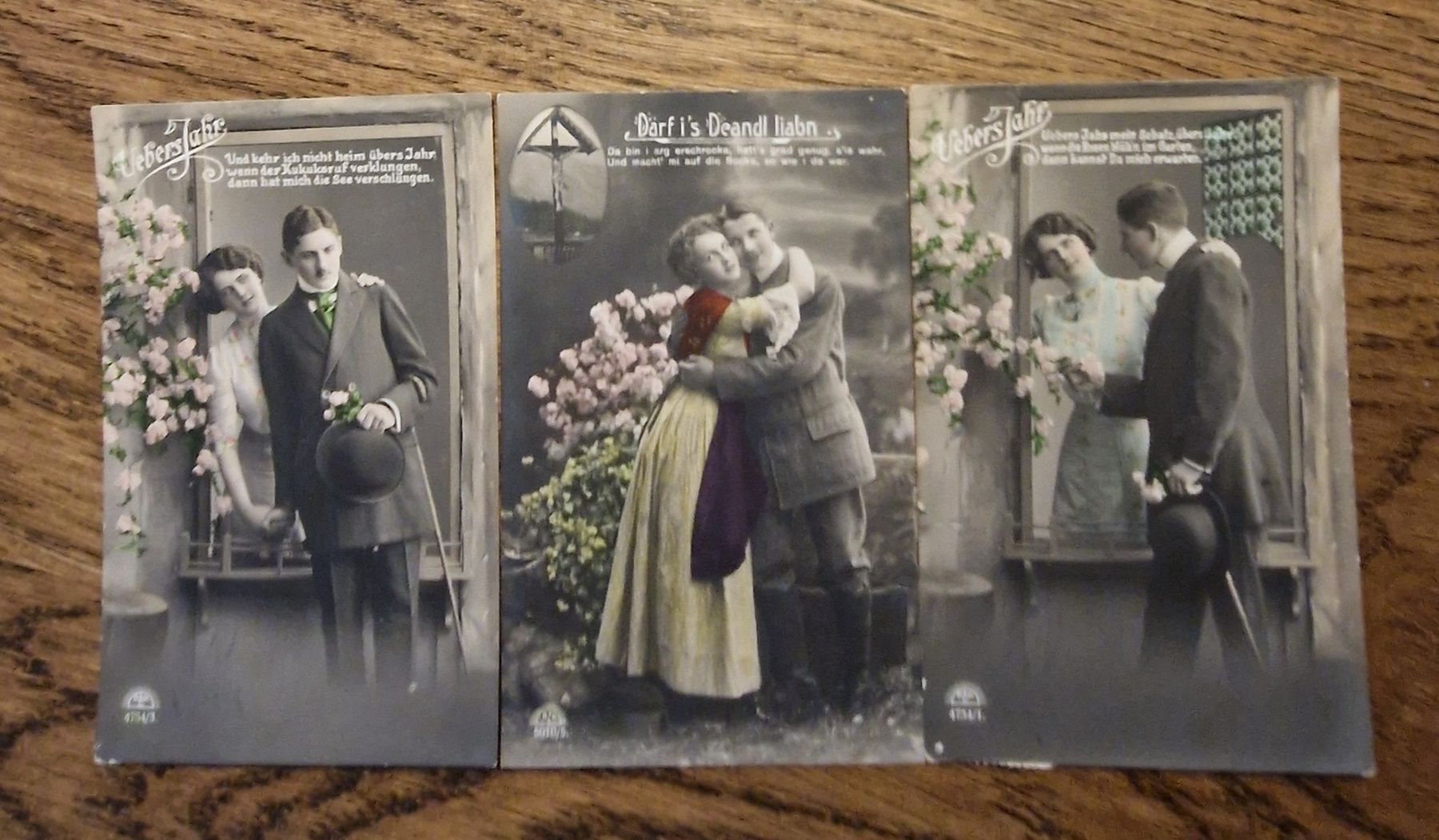 Cartoline postali: Liebespaare 1912 – Usato da Ebikon venduto da Donar50