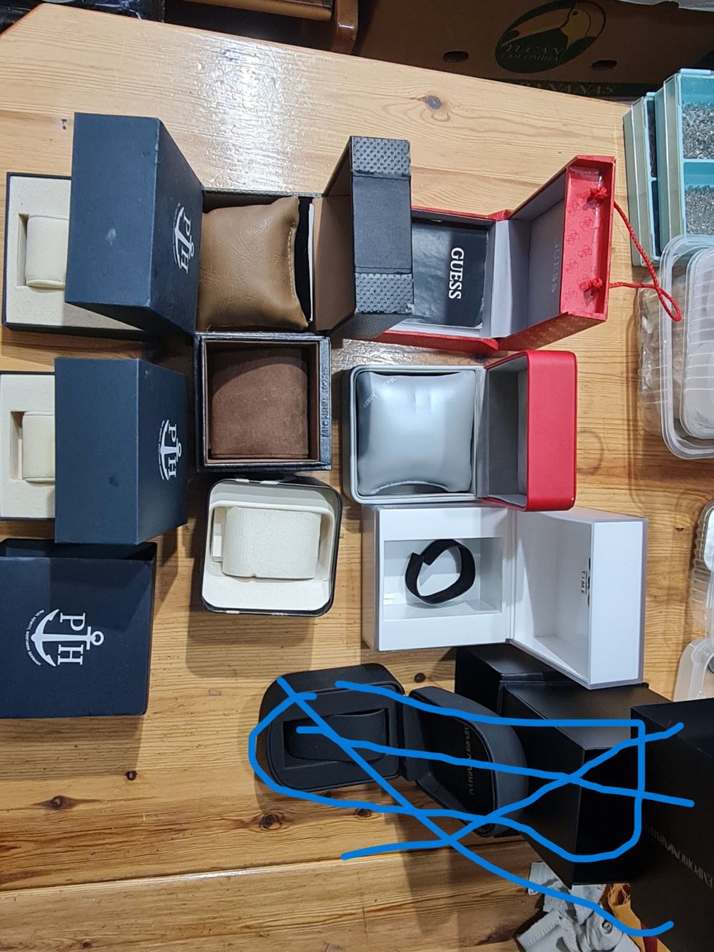 Scatole porta orologi: Uhrenboxen Lot – Usato da Winterthur venduto da Hai6 1