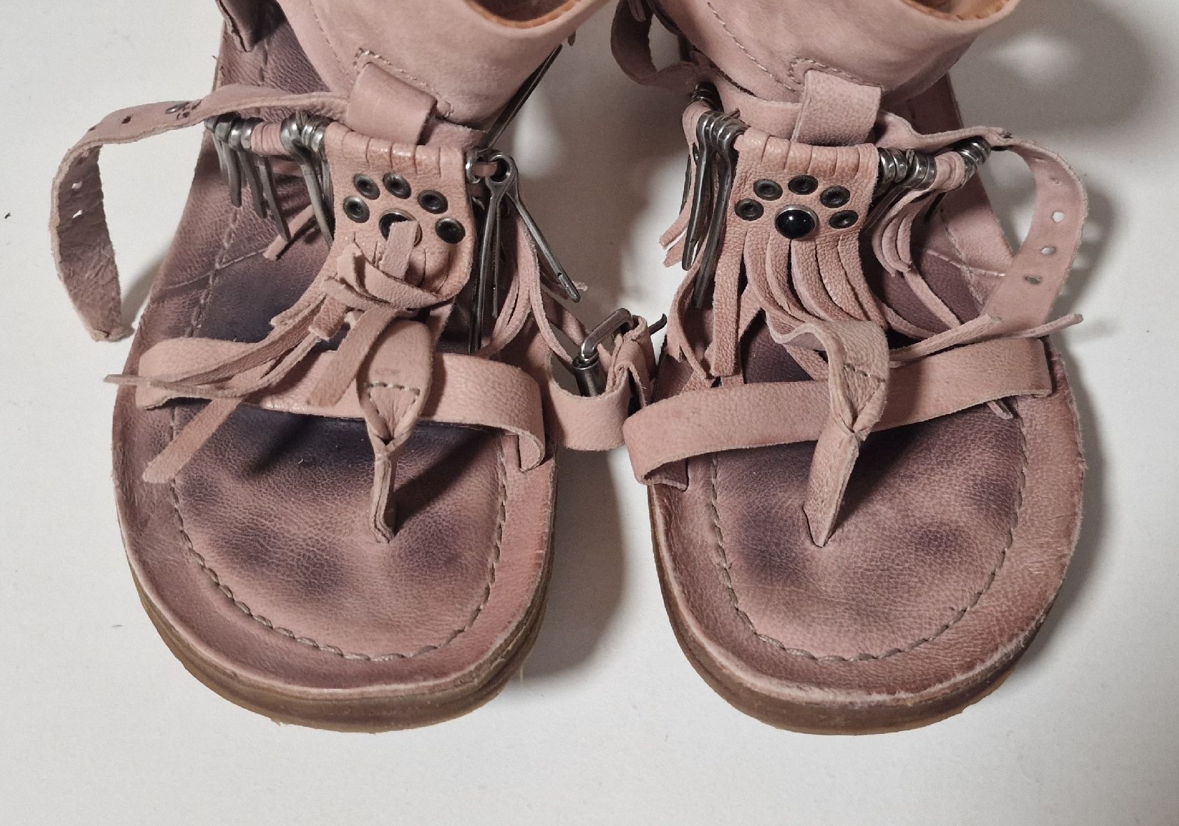 A.S.98 Scarpe da donna: AS98 Sandalen, rosa Leder, Gr. 38 – Usato da Chur venduto da car_5clc 1