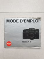 Gebrauchsanleitung Leica R4(Französisch)