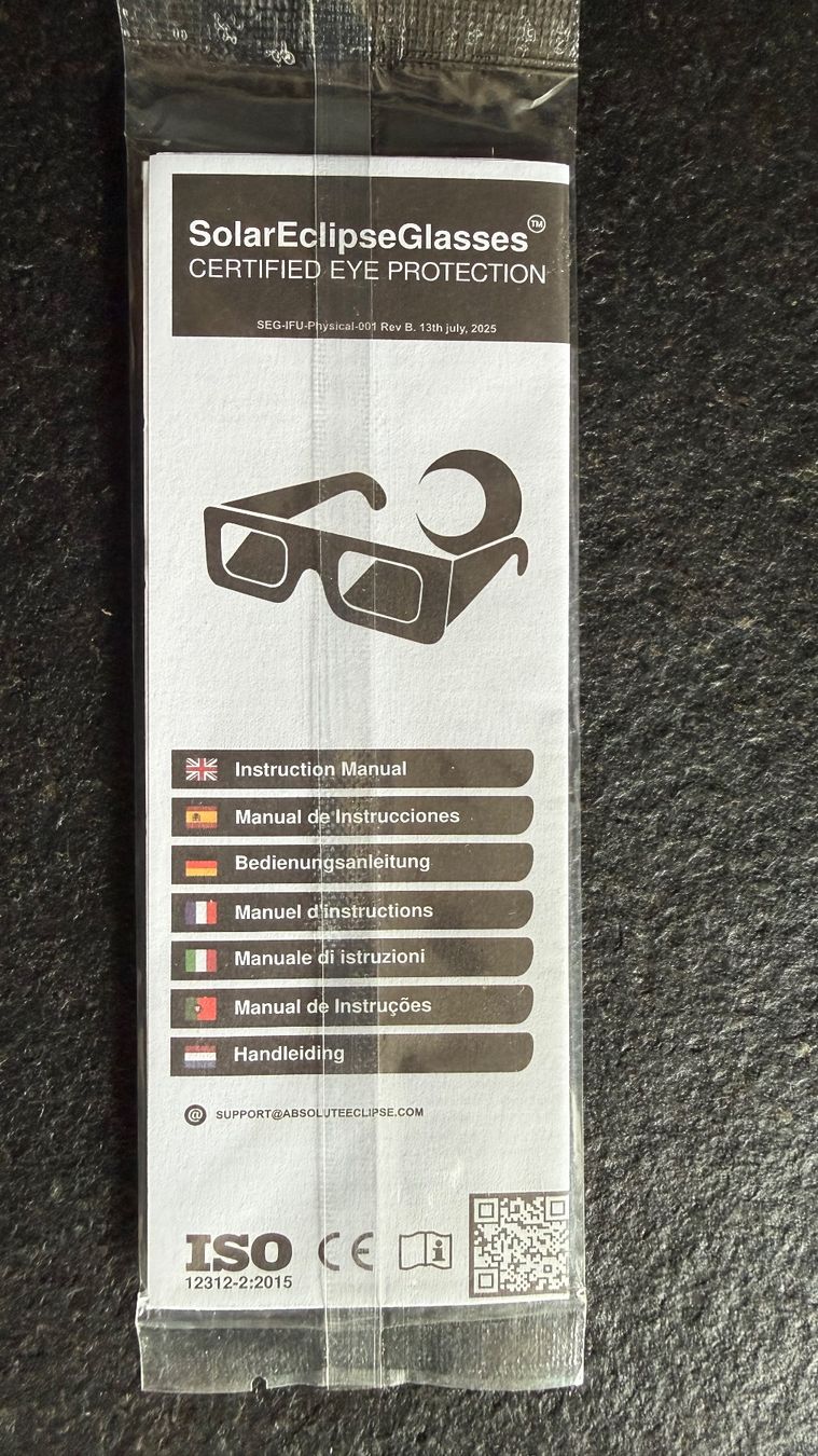 Brillen & Gläser: Lunettes pour éclipse – Gebraucht aus Châtel-St-Denis von duc118 1