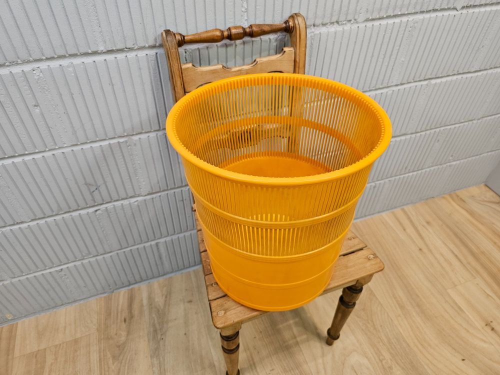 Tigana Papierkorb Aus Weide - Natur, Rund 34x29,5cm - Auch Als Übertopf Nutzbar