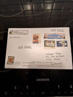 Enveloppe USA/Suisse, collection de timbres divers !