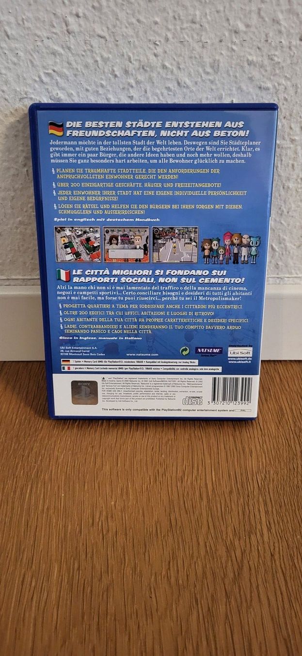 Sony Giochi: PS2 - Metropolismania – Usato da Münsingen venduto da DigitaleSpielecke 1