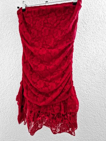 Kleid, dress, Rock, Schulterfrei, Partykleid, Cocktailkleid
