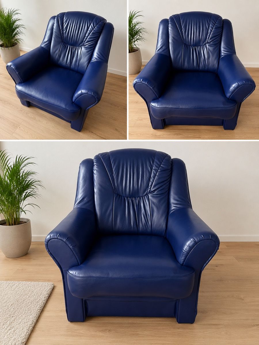 Poltrone: Echtleder-Sessel / 1er Sofa – Usato da Rüti b.Büren venduto da OneTopDeal