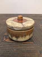 Seltene Steuler Keramik Dose Art Deco 3454/2 Uranglasur??