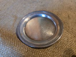 Metall Teller 9, 5 cm - 82 Gramm