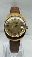 Musette Armbanduhr Automatic goldfarben 