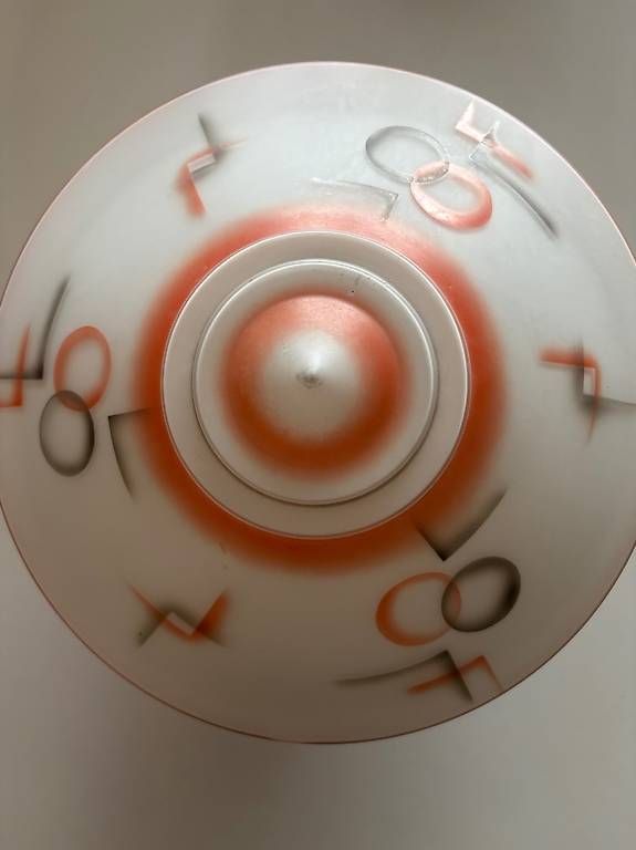 Lampadari & plafoniere: Art Deco Glas Deckenleuchte – Usato da Derendingen venduto da ArtDeco61