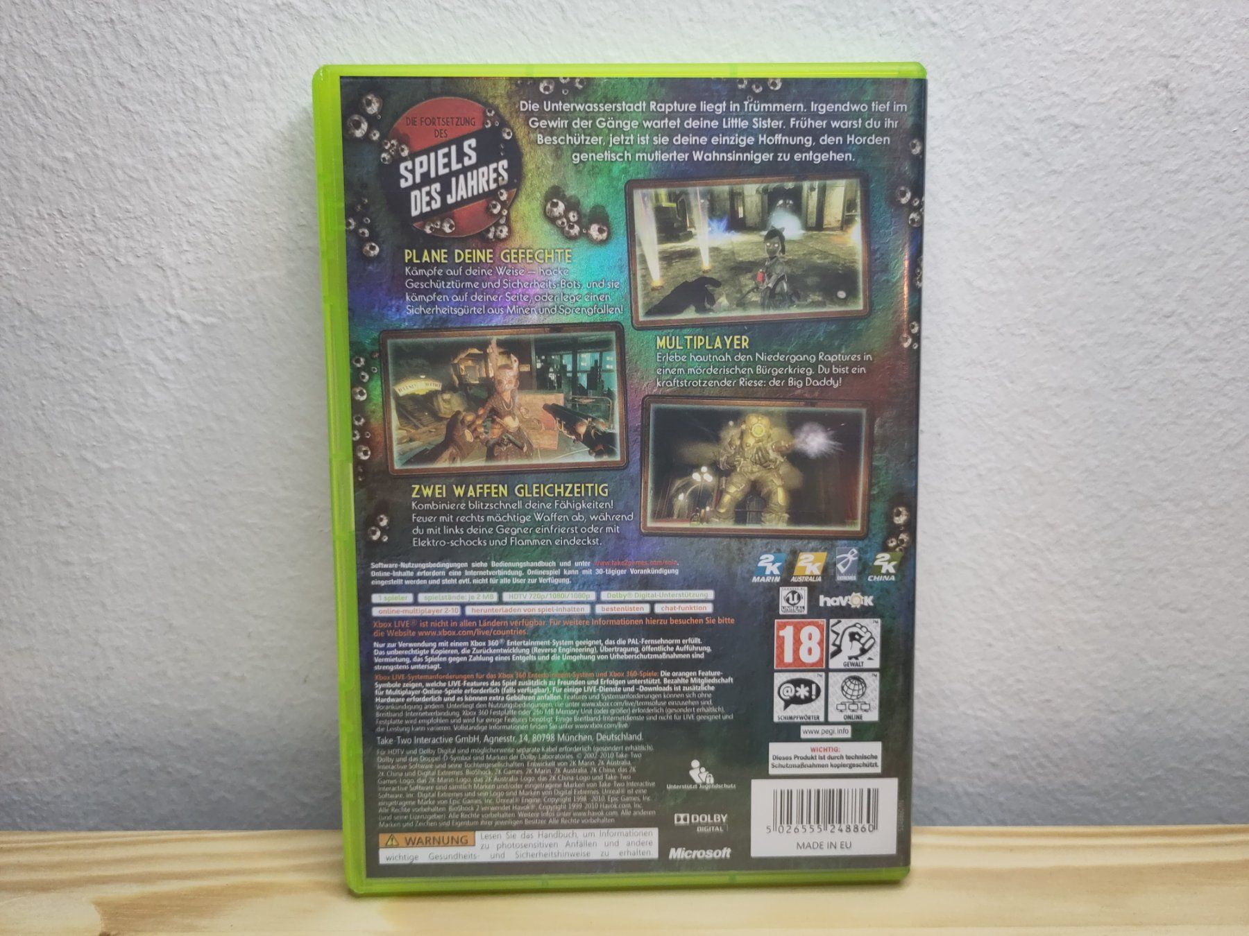 Giochi: Bioshock 2 XBOX 360 PAL CIB – Usato da Zug venduto da RepTCG 1