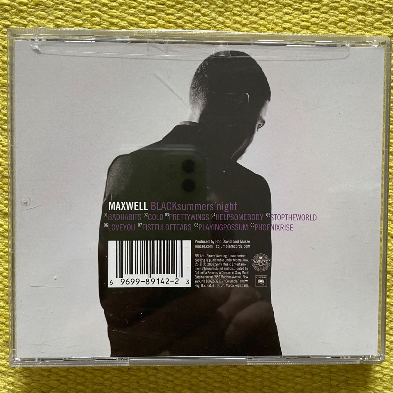 CD: MAXWELL-BLACK SUMMERS NIGHT – Usato da Rorschacherberg venduto da CD-Roli 1