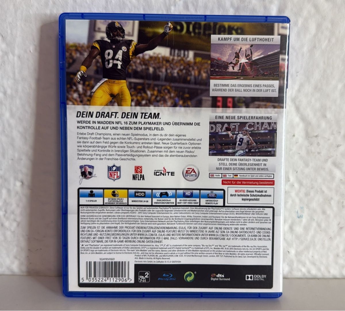 Sony Giochi: Madden NFL 16 PS4/PS5 Game – Usato da Ehrendingen venduto da bubulence 1