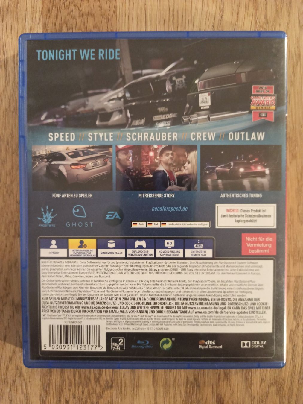 Giochi: Need For Speed Playstation Hits PS4 / PS5 – Usato da Oberweningen venduto da mar_87mx 1