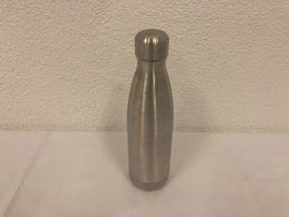 Isolierflasche aus Edelstahl, doppelwandig, 500 ml, silber