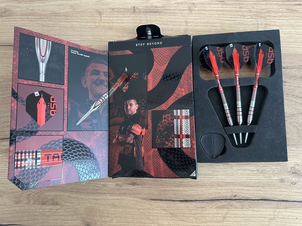 Freccette: Nathan Aspinall G2 24G Target Darts – Nuovo (secondo la descrizione) da Samedan venduto da Petrus689 1