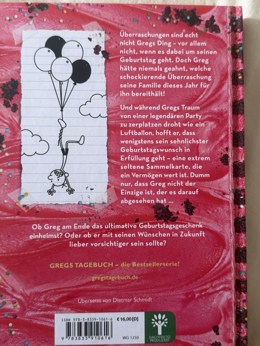 Libri: Gregs Tagebuch 20  – Nuovo (secondo la descrizione) da Winterthur venduto da gjl_s78w 1