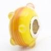 Glas Bead (No 40) gelb/orange - Neu