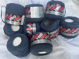 459 gr Garn, Bändchengarn 100 % Baumwolle mercerisiet