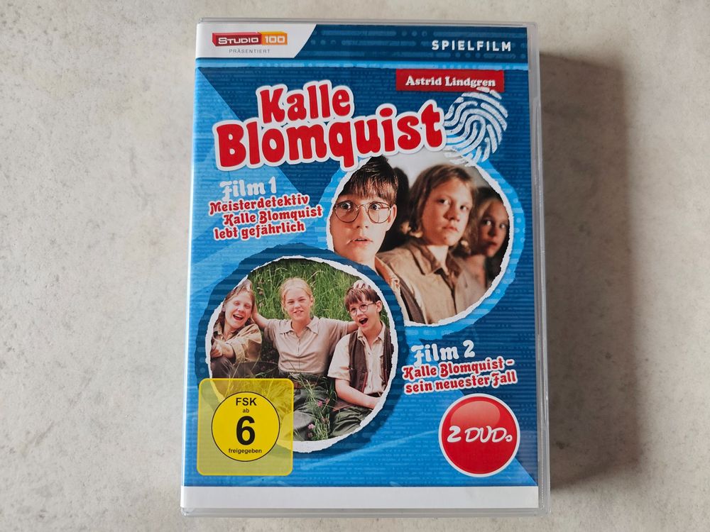 Kalle Blomquist - 2 Filme Astrid Lindgren (Gebraucht) in Schneisingen ...