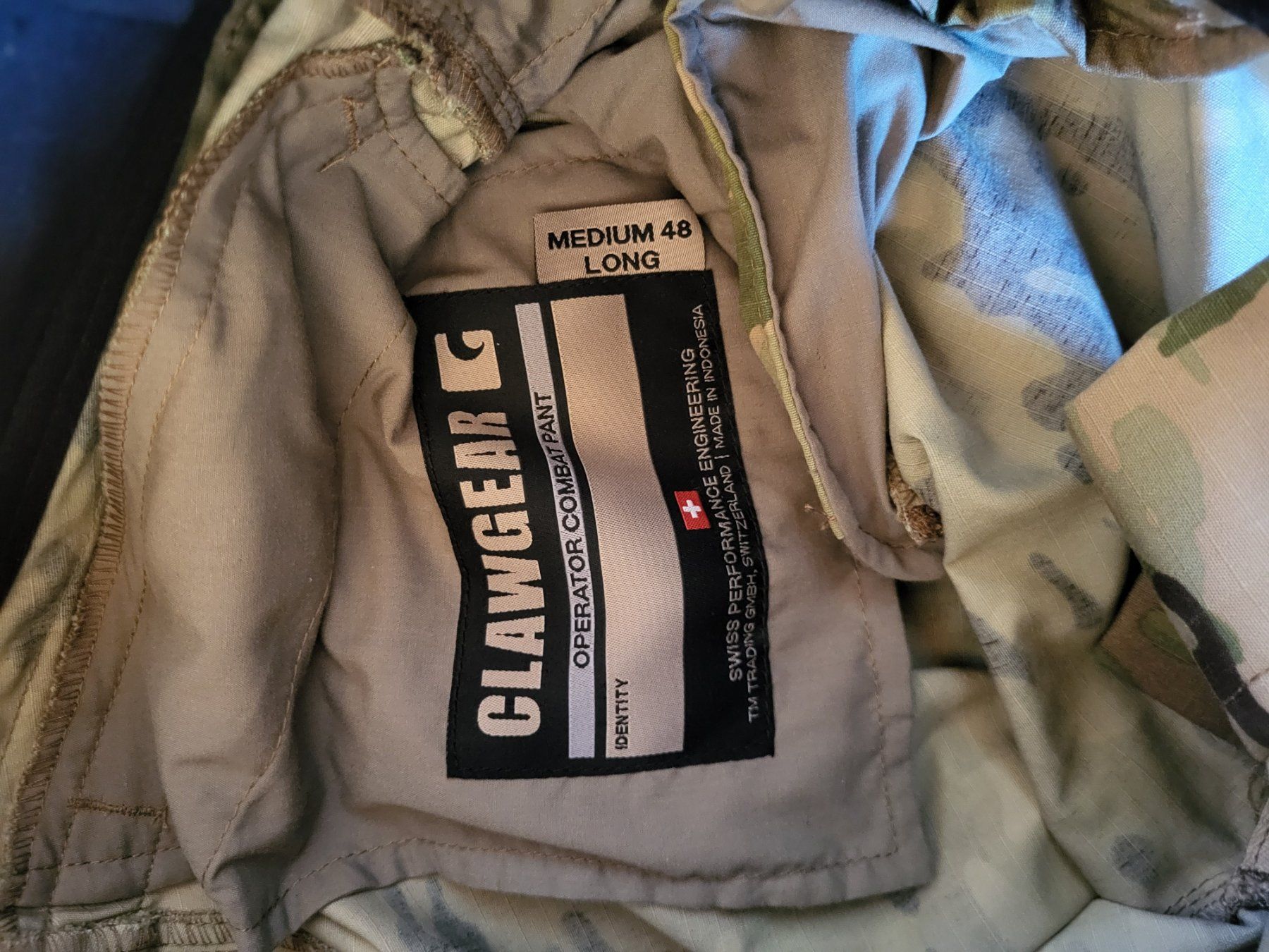 Pantaloni: CLAWGEAR - OPERATOR COMBAT PANTS 48 LONG😎 – Usato da Haute-Nendaz venduto da DetoutDerien 9