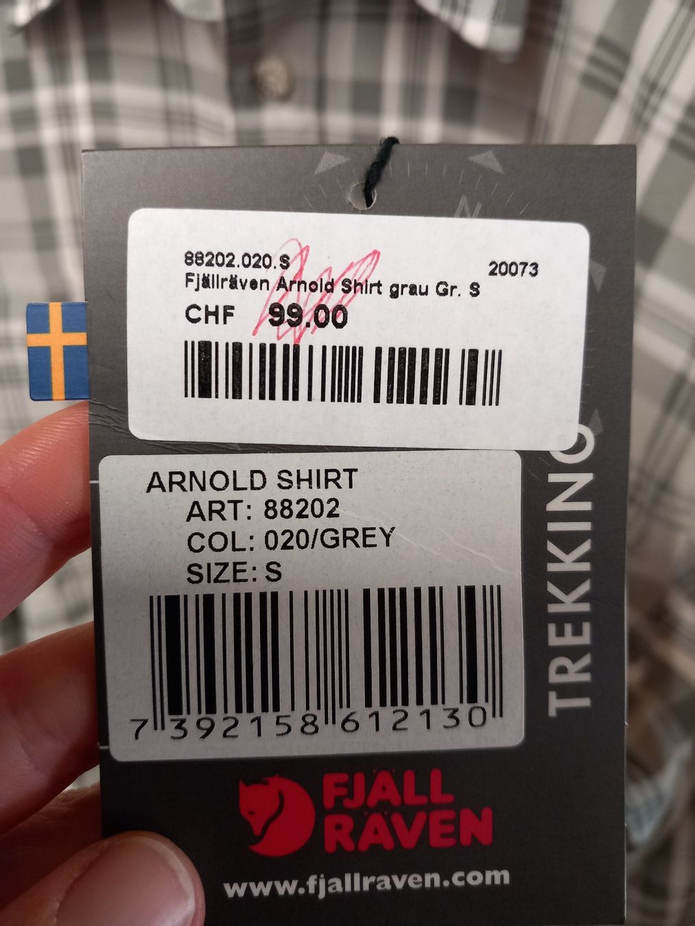 Fjällräven Camicie: Fjällräven Herren Hemd "Arnold" Gr.S, NEU – Nuovo (secondo la descrizione) da Gwatt (Thun) venduto da umwelt-brocki 4