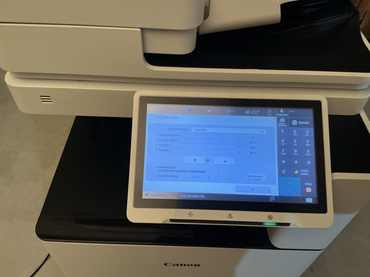 Canon Stampanti: Canon ImageRUNNER ADVANCE DX C3725i – Usato da Zürich venduto da gkt_nqs8 1