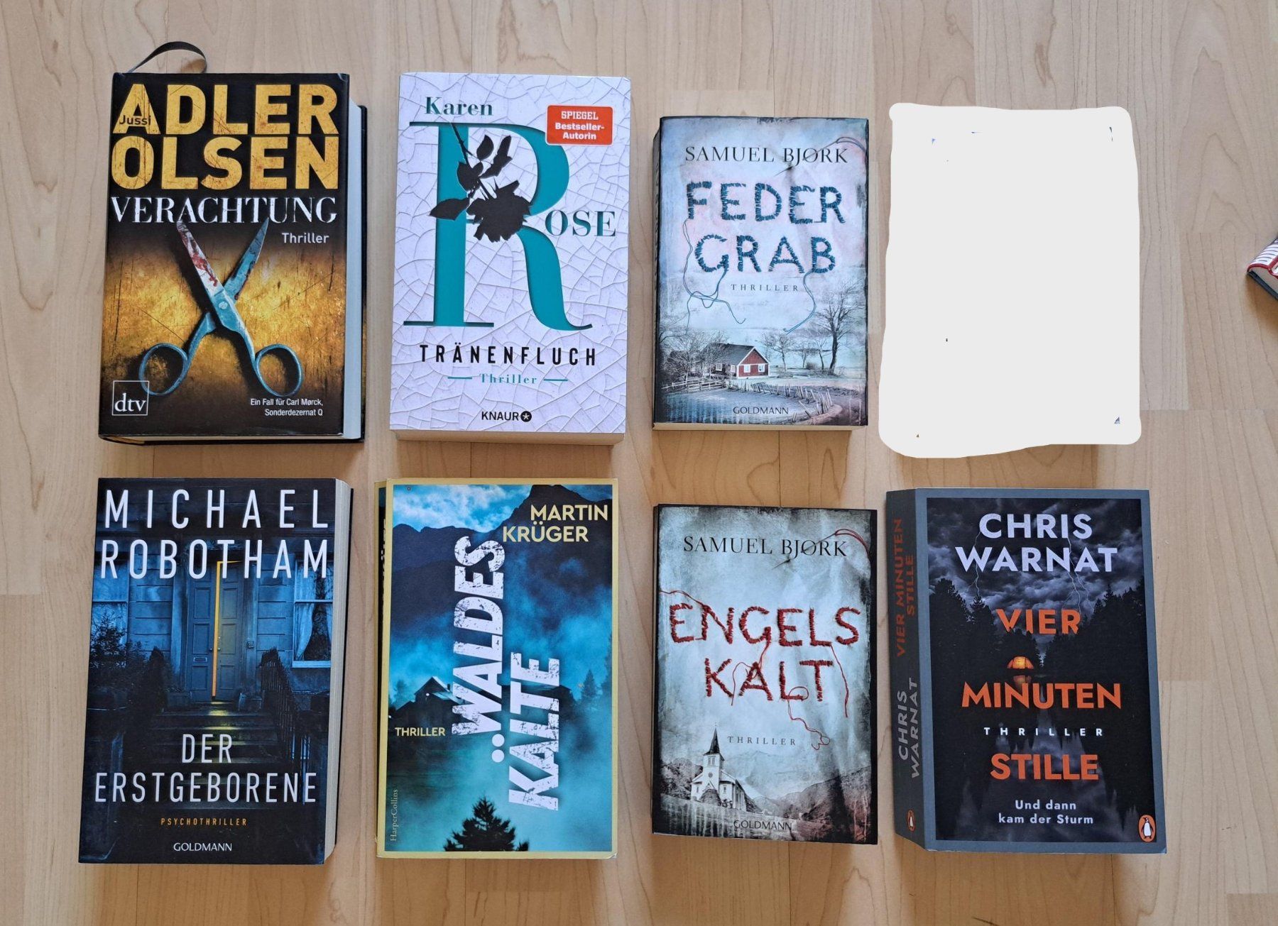 Libri: 7x Romane, Thriller, Bücherpaket gemischt – Usato da Basel venduto da Patiscat