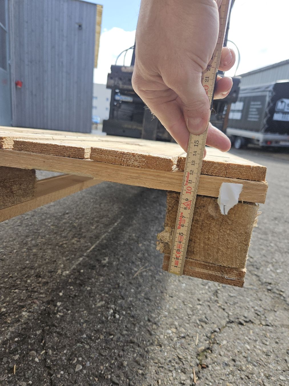 Pallets: Palett massivholz – Usato da Dällikon venduto da John178 2