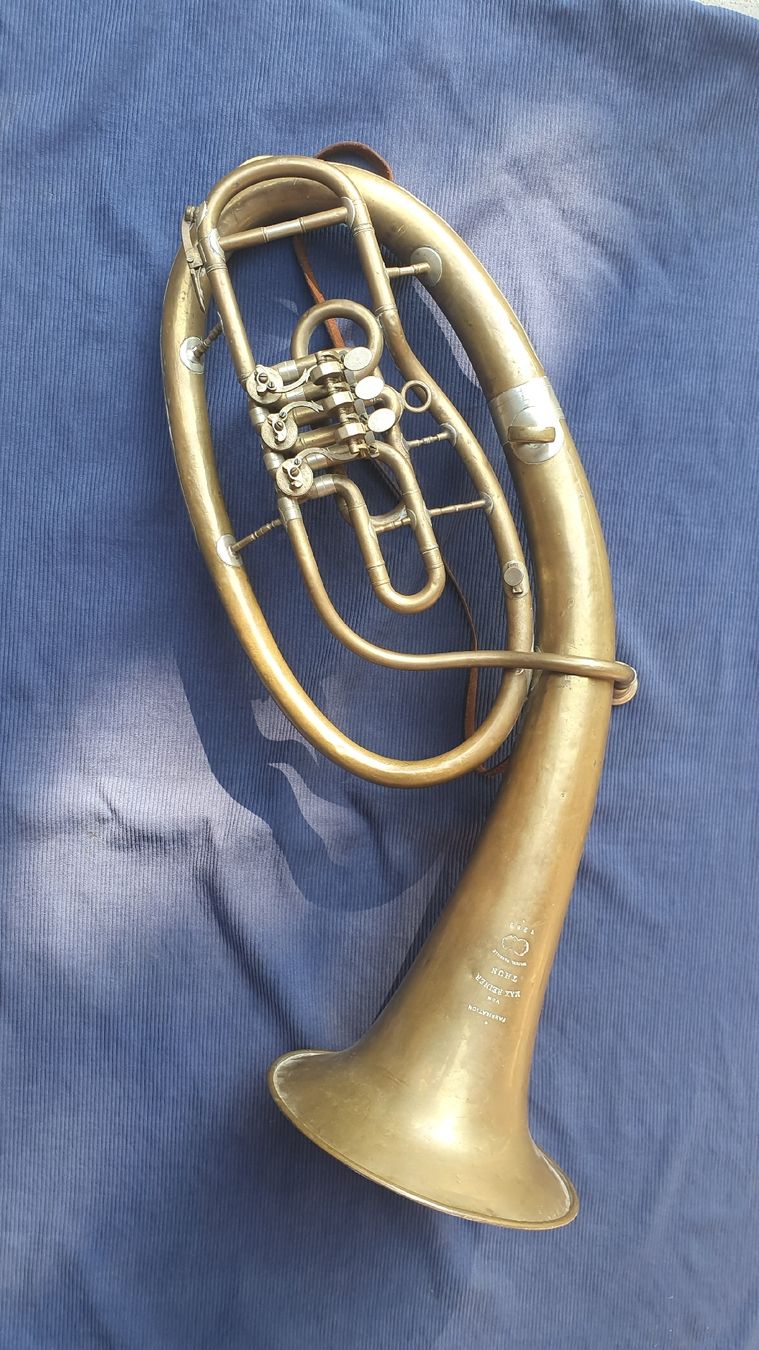 Musikinstrumente: Antikes Tenorhorn – Gebraucht aus Brenzikofen von gem_hrf2