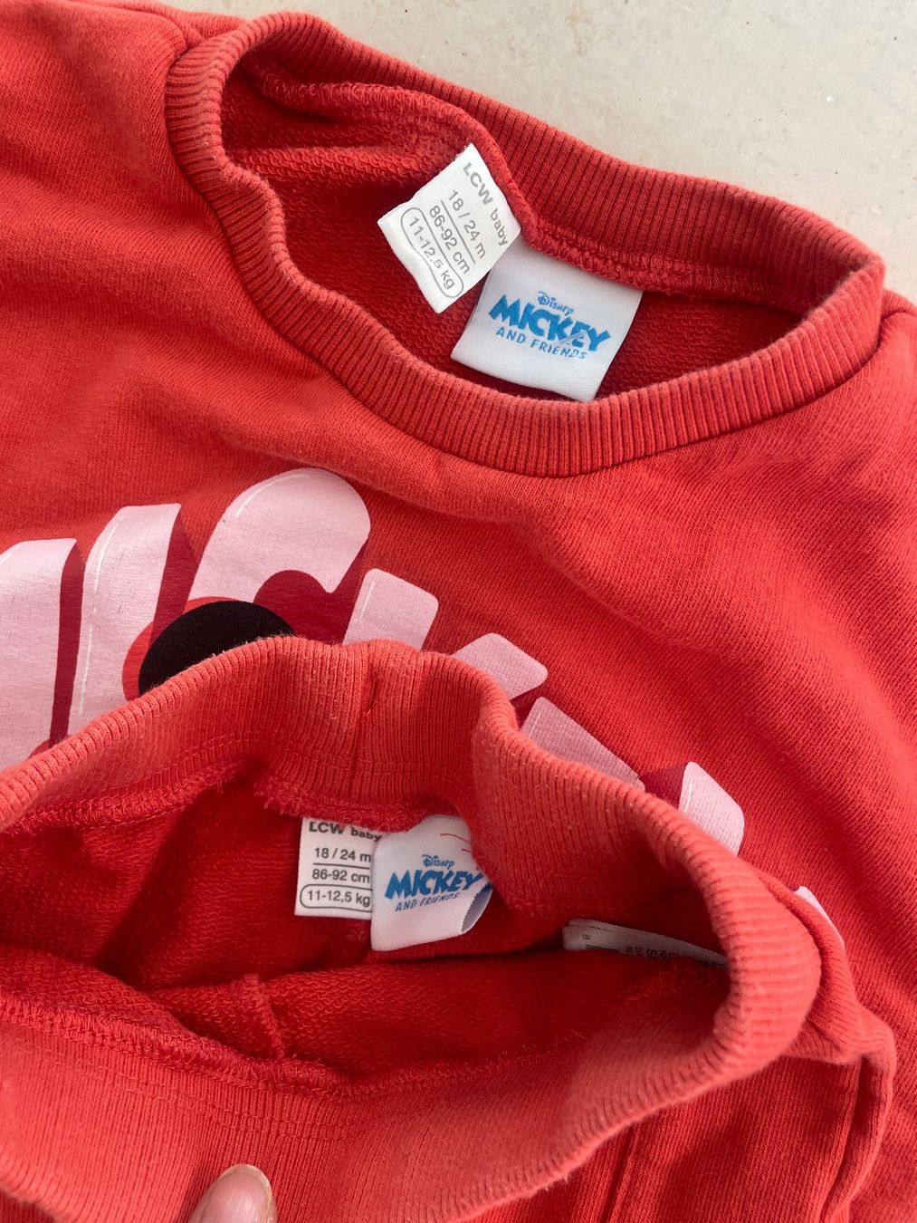 Disney Pigiama & Simili: Cooler Micky Maus Sweat Trainer Gr.86 – Usato da Obergerlafingen venduto da cabo4 1