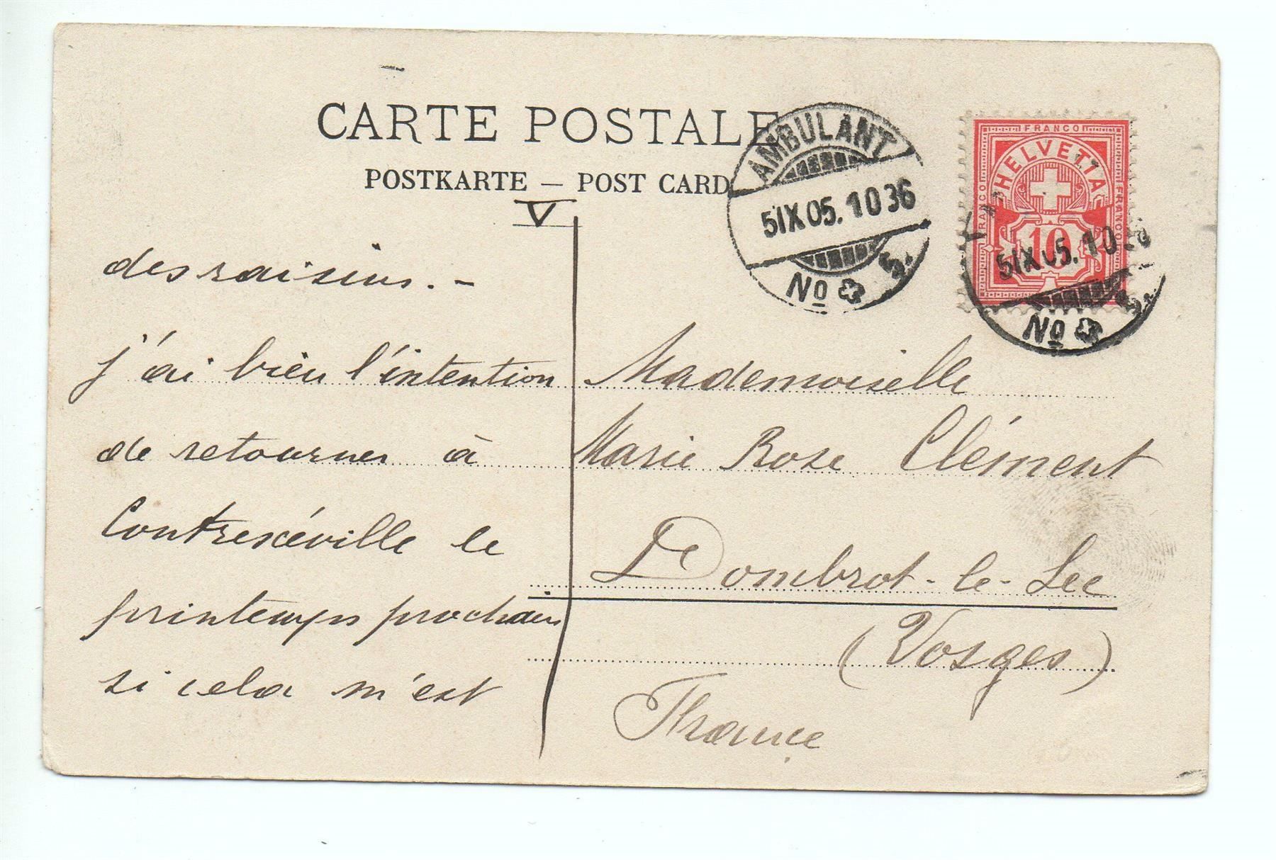 Cartes postales: ROLLE Geschäft E. Graf, Strassenbahn, Tram – D'occasion à Jona par philajona 1