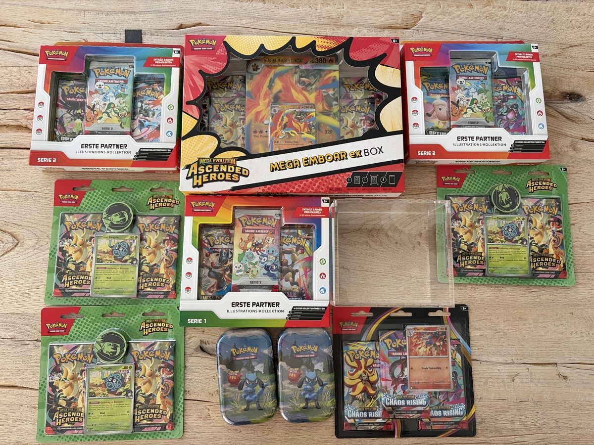 Pokémon Cartes à collectionner: Erste Partner Kollektion + Ascended Heroes – Neuf avec emballage d'origine à Hettlingen par SanCor7206 2