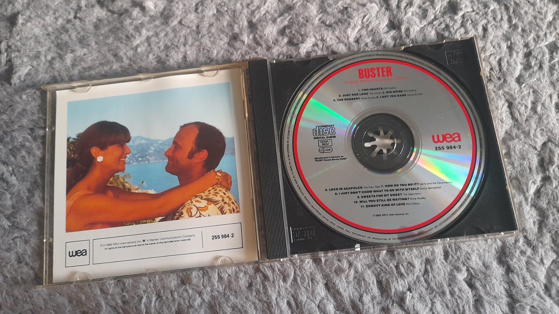 CD: BUSTER   THE ORIGINAL MOTION PICTURE     CD – Usato da Wetzikon ZH venduto da Ramones01 2