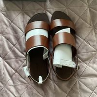 Neue Vagabond Tia Ledersandalen – cognac, Größe 38