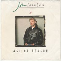 John Farnham - Age of Reason 7" Vinyl 1988