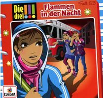 Die drei !!!  063/Flammen in der Nacht  CD