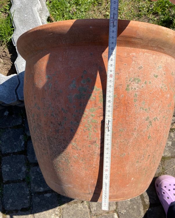 Grosser Tontopf, Pflanztopf 40 cm hoch (Gebraucht) in Rosshusern fr CHF  37  nur Abholung auf Ricardo kaufen