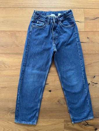 Jeans von H&M, Grösse 152, Loose Fit, Dunkelblau