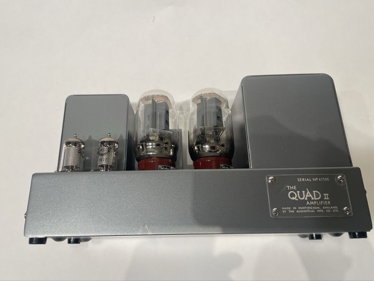 Quad Amplificatori: Quad II Röhren Endstufen – Usato da Zollikon venduto da Dynaphon 7