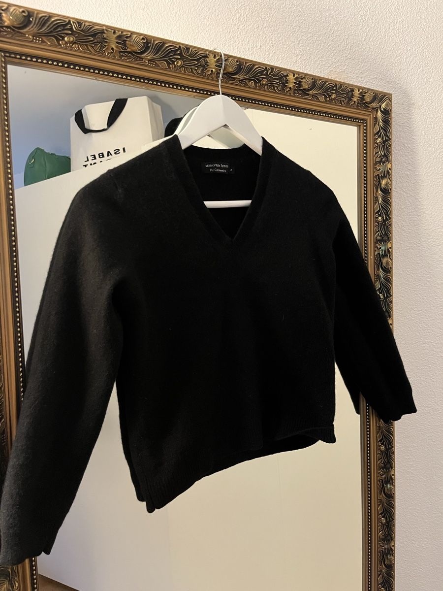 Maglioni & Felpe: Damen Pullover Monoprix Kaschmir schwarz s-xs – Usato da Bern venduto da Zoee.pg