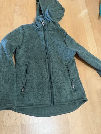 Fleecejacke Tchibo Kinder grün Grösse 92-guter Zustand