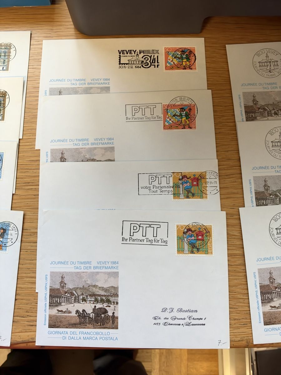 Tutti i francobolli: FDC und Post Faltblatt Lyss 19.11.02 Eisvogel – Nuovo (secondo la descrizione) da Murgenthal venduto da Tina_4055 3