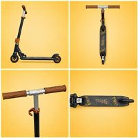 JD Bug Pro Eight Klappbares Trottinett Schwarz Orange