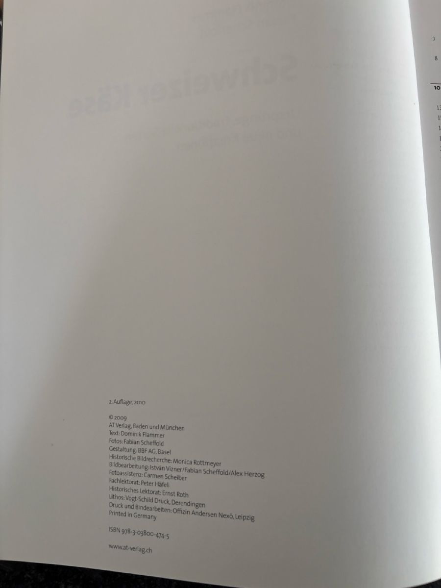 Libri: Buch Schweizer Käse: Ursprünge, Sorten, Kreationen – Usato da Schlierbach venduto da Stee09 4