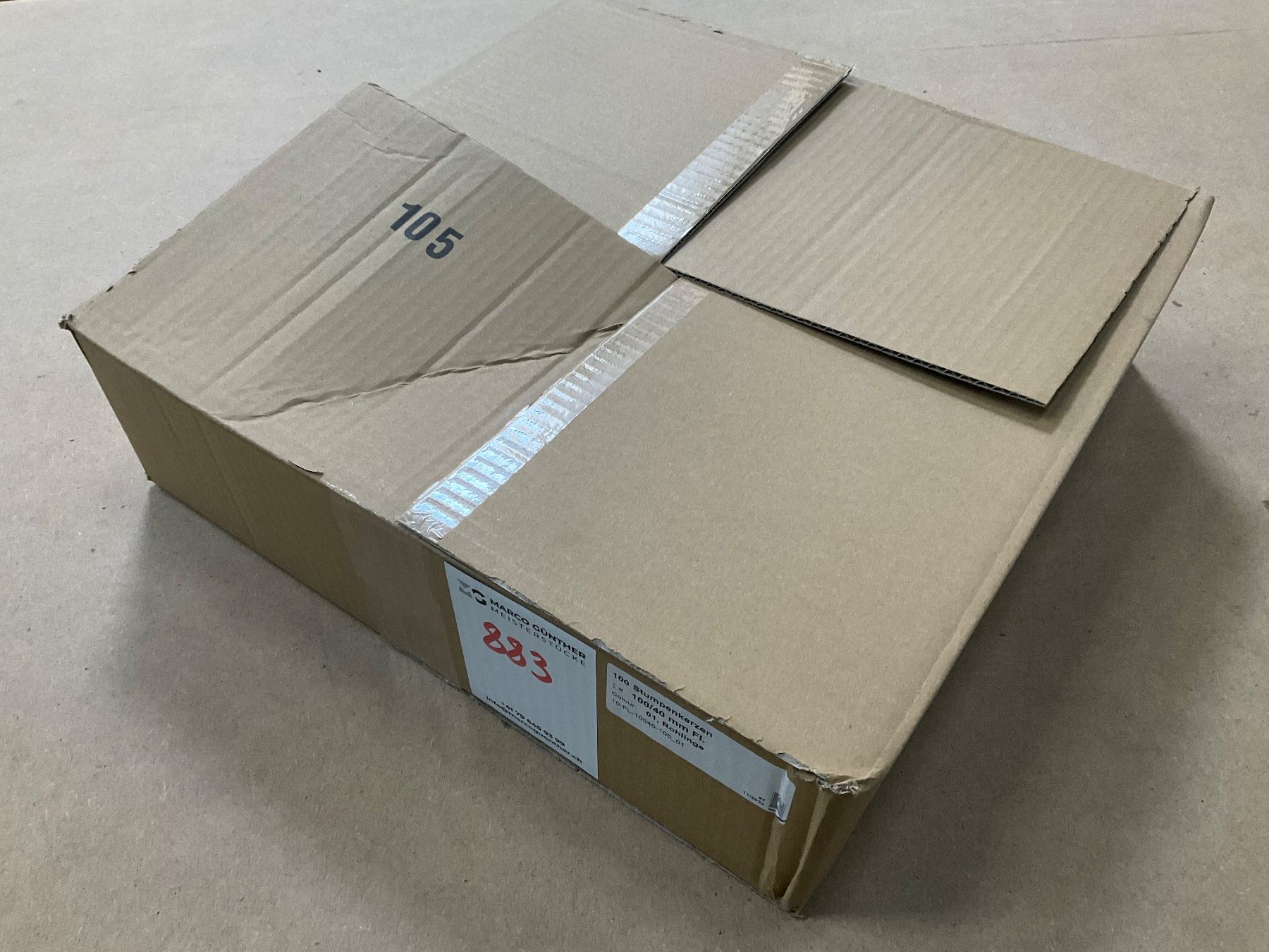 Candele: 883 Posten Kerzen Rohlinge aus Liquidation – Nuovo (secondo la descrizione) da Derendingen venduto da Meisterstuecke 3