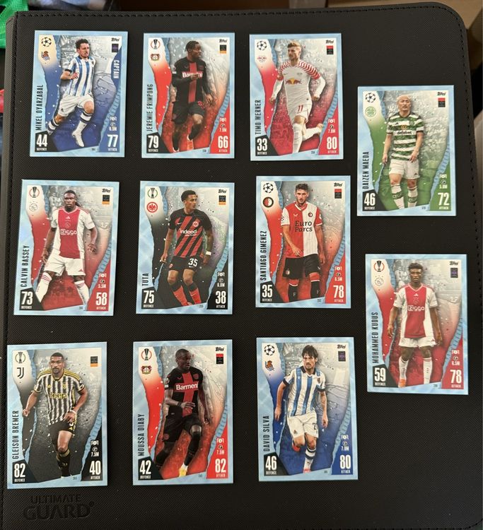Topps MATCH ATTAX TRADING CARD PARALELL 1