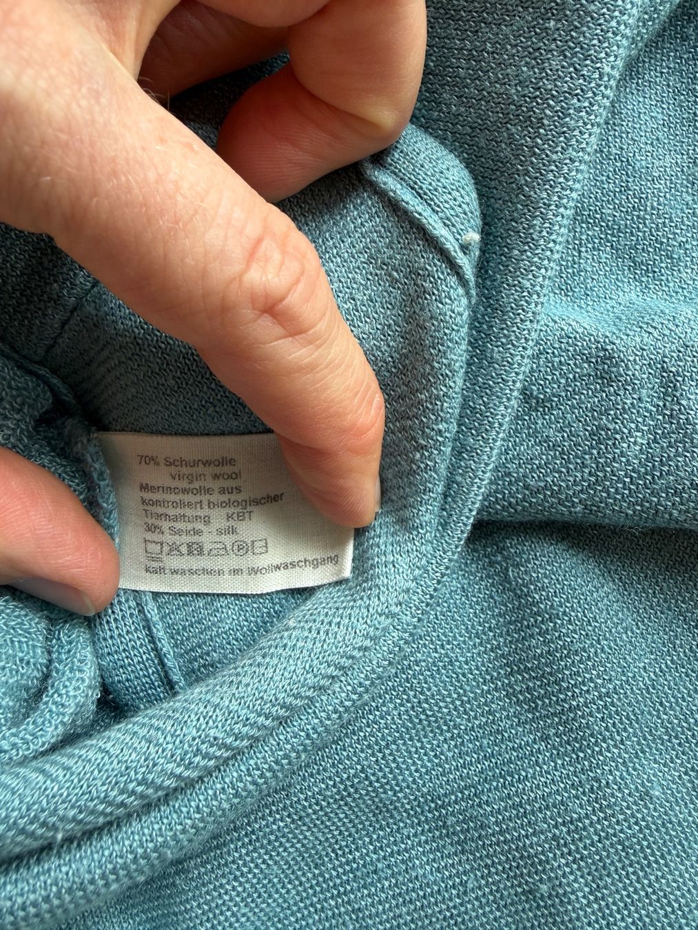Sacchi a pelo: Reiff Schlafsack Wolle Seide blau – Usato da Malters venduto da and_qsx5 2
